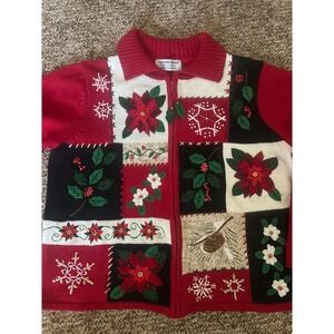 TIARA INTERNATIONAL Christmas sweater , l/XL‎
